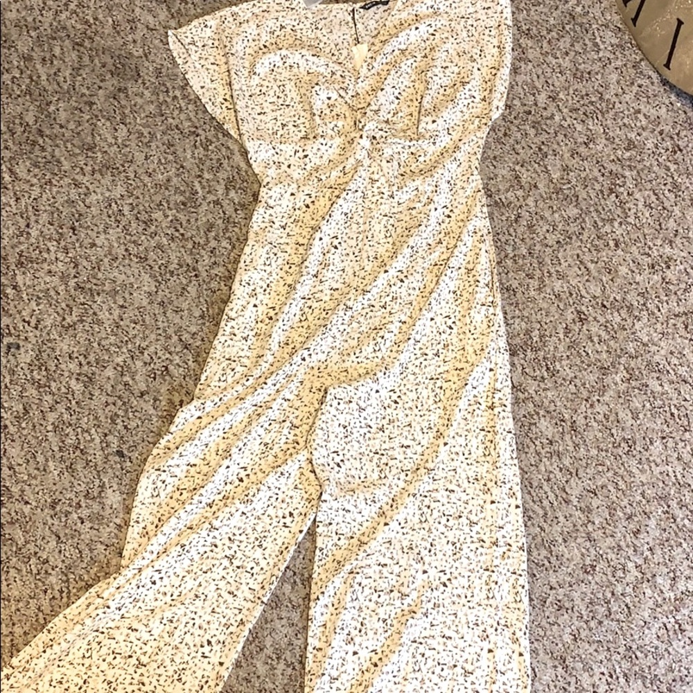 Tan Jumpsuit